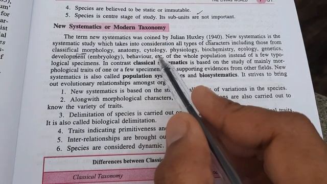 Classical Taxonomy and Modern Taxonomy смотреть онлайн