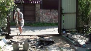 Подмыло въезд на стоянку// Как самому устранить неприятность подмыва стоянки