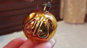 Ёлочные игрушки СССР. Распаковка посылки. 13.