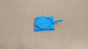 Как сделать танк из бумаги. Оригами танк, легкий способ. Подарок на 23 февраля, 9 мая