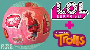 Шар Сюрприз ТРОЛЛИ Кукла ООАК Переделка Своими Руками Custom Doll Surprise Trolls