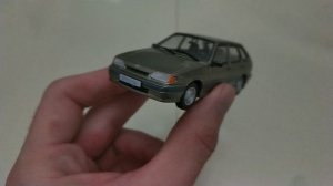 АВТОЛЕГЕНДЫ новая эпоха. на дорогах росси номер 27 ваз 2114 лада Самара деагостини цвет Шампань