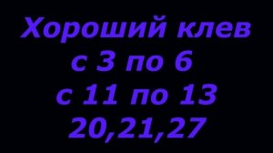 Прогноз клева рыбы на Июнь 2024.Календарь рыбака на июнь. Лунный календарь рыбака июнь #рыбалка2024