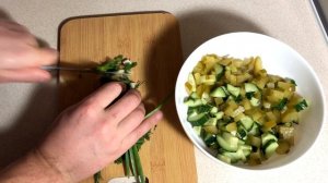 Салат за 10 минут на Новый Год! Вкусный и Супер Быстрый Салат!