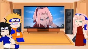 Past Team 7 react to Haruno Sakura || React by Jashin - Sama 様