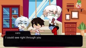 Papyrus and the souls that died in waterfall and hotland |undertale gacha club skit|