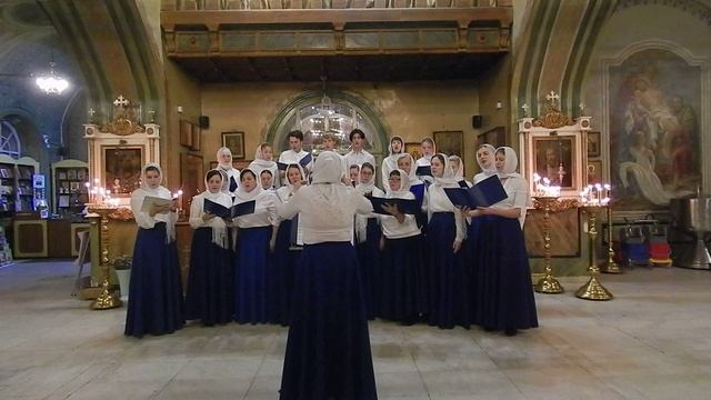 "Ныне отпущаеши" киевский распев, гармонизации монахини Иулиании