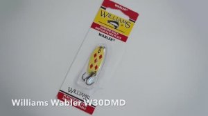 Обзор блесны Williams Wabler W30DMD 4г