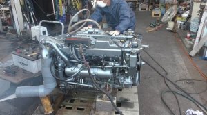 No.3646 ヤマハ SX420KSH 240PS 要修理 Yamaha 【Used Marine Diesel Engine Amakusa Marina マリンエンジン】