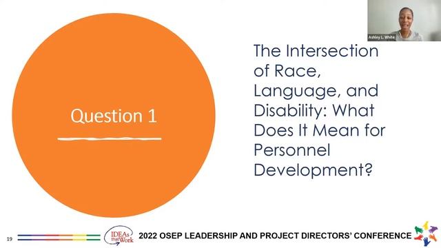 Personnel Development Program PAM from the 2022 OSEP Leadership & Project Directors Conference смотреть онлайн