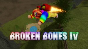 ЛОМАЮ кости в Roblox-BROKEN BONES IV