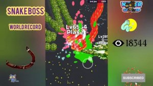 Snake Clash 2 Boss 1 Snake Finally Blasted 🤖 Snake io game