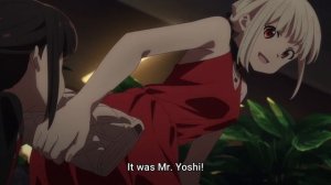 Chisato's Ass Got Touched by Takina | Lycoris Recoil Episode 7