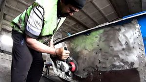 Покраска лодки. (2 часть).