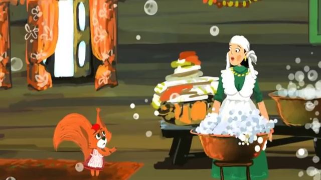 Мультфильм на татарском языке Өч кыз Три сестры.