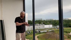 Остеклили балкон "вторым контуром"