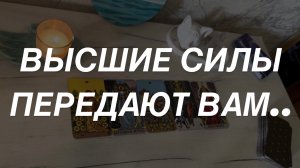 Таро расклад для мужчин. Высшие Силы Передают Вам ☀️✨