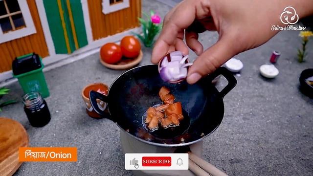 Chicken Manchurian Restaurant Style || Mini Chicken Manchurian || Miniature Cooking by selina’s