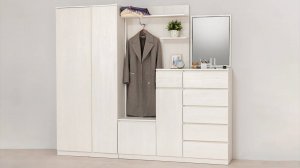 Ника Прихожая модульная Ясень анкор светлый