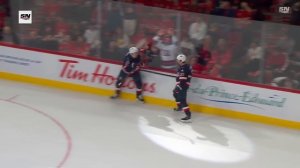 USA's Dylan Larkin Snaps One Stick-Side To Beat Canada's Jordan Binnington