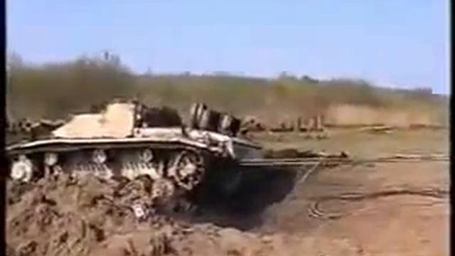 Поисковики откопали танк