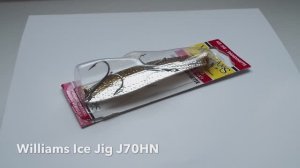 Обзор блесны Williams Ice Jig J70HN 21г