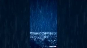 Красивая музыка на фоне ночного дождя