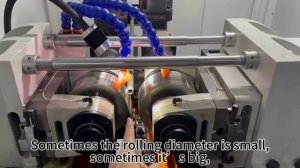 Настройка расстояния подачи в соответствии с различным диаметром прокатки, станок TB-50CNC