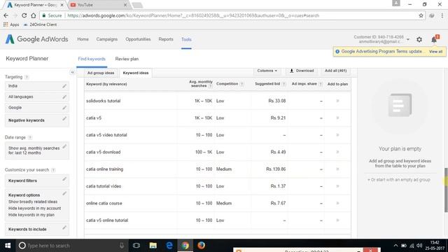 How to bypass Adwords campaign and use keyword planner for free [2017] 100% working смотреть онлайн