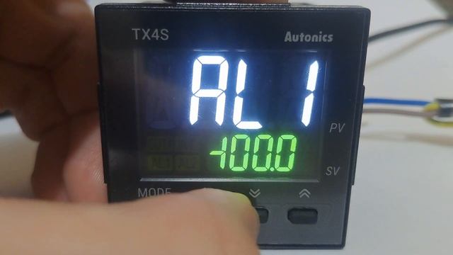 Настройка TX4S в режиме нагрева с Pt100 смотреть онлайн