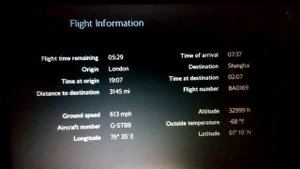 London - Shanghai British Airways Boeing 777-300ER (G-STBB)