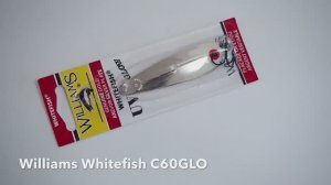 Обзор блесны Williams Whitefish Heavy Weight CR60GLO