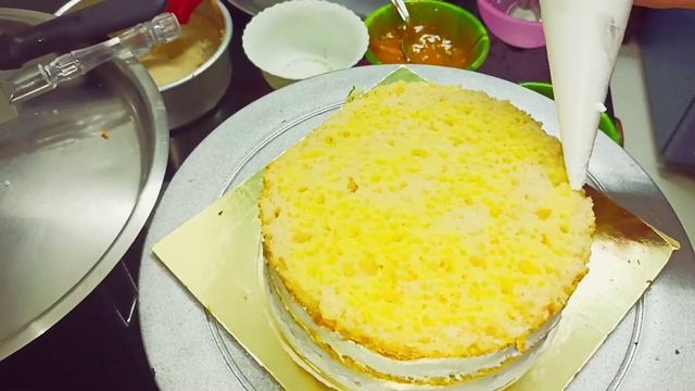 Mango Rasmalai Cake | Mango Cake | Rasmalai Cake | Indian Fusion Recipe | Homemade Mango Glaze
