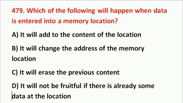 Set of 500 Part-17 MCQ of Computer Science STET Computer Science MCQ Questions