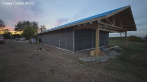 Утепляем каркасный дом. Накрываем белтермо гидро-ветрозащитной мембраной изоспан.