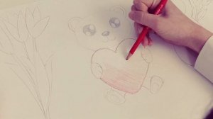 Сурет салу оңай . 8 наурыз  аналар  мерекесіне арналған сурет/открытка к 8 марта своими руками