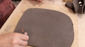 Обзор шамотной глины и лепим блюдо для гусей.