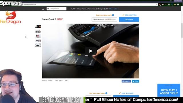 Autonomous Smart Office Interview, Computer/Tech News