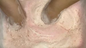 {ASMR} SHOWER GEL, BATH POWDER,BREF POWDER,SPONGES SQUEEZING | RINSING 🤍💕