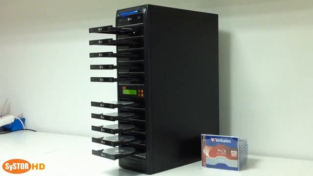 Systor Systems M-Disc Blu-Ray Tower CD DVD Duplicator смотреть онлайн
