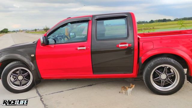 Drag Diesel || Isuzu Dmax || Thai Pickup || Racelife || Monza Carbon смотреть онлайн