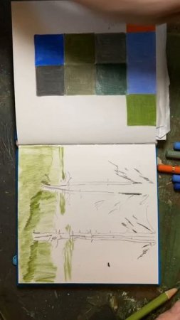 Из невошедшего в обзор … карандаши fine coloring #sketching #coloredpencils d
