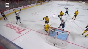 Finland's Mikko Rantanen Scores Off Patrik Laine's Feed Near End Of First Period