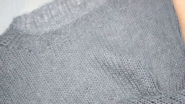 ✅ ПАУТИНКА СПИЦАМИ или ДЖЕМПЕР ИЗ Kid Silk от Drops/ Описание