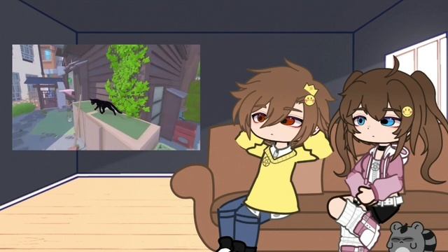 Реакция взрослых Хастура и Дарлы на "Блэк Кити в Биг Сити 😼"()Gacha Nox()Валера Гостер смотреть онлайн