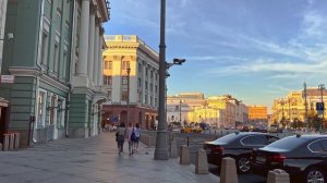 Улицы Москвы 🌇 Боровицкая площадь и Моховая улица до улицы Варварка