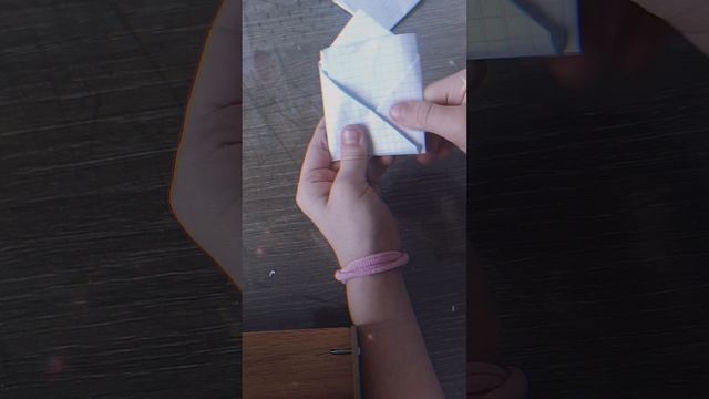 домик из бумаги, оригами, без клея и ножниц