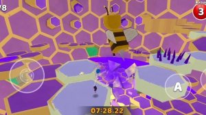 прохожу улей в игре приключение супер-медведя часть 4 (продолжение)