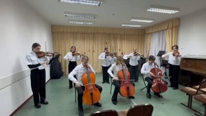 Молдавский народный танец "Молдовеняска". Исполняет Струнный ансамбль "Аллегро".