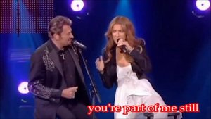 Blueberry Hill - Céline Dion duets with Johnny Hallyday